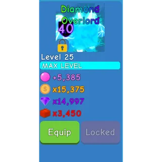 Clean Diamond Overlord - OG Bubble Gum Simulator