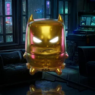 Gold Batman Sprite