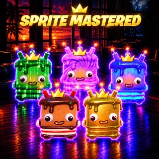 Mastered All Birthday Sprites (LVL 5)