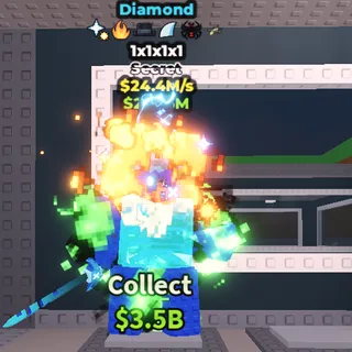 Diamond 1x1x1x1 24.4M/s