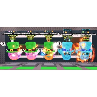 10x Leprechaun Lucky Block 