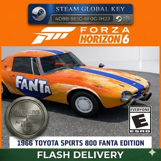 Forza Horizon 6 (DLC) 1966 Toyota Sports 800 Fanta Edition ⚡🔑 (Windows/Xbox Series X|S)