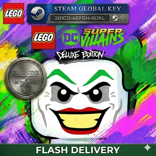 LEGO DC Super-Villains Deluxe Edition ⚡🔑 (STEAM)