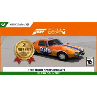 Forza Horizon 6 (DLC) 1966 Toyota Sports 800 Fanta Edition ⚡🔑 (Windows/Xbox Series X|S)