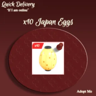 10 Japan Eggs | BUNDLE Adopt Me
