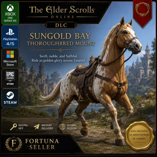 The Elder Scrolls Online | Sungold Bay Thoroughbred Mount