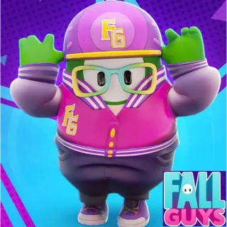 🔑🌐Fall Guys [Xbox Series X/S & Xbox One]  Purple Hipster 
