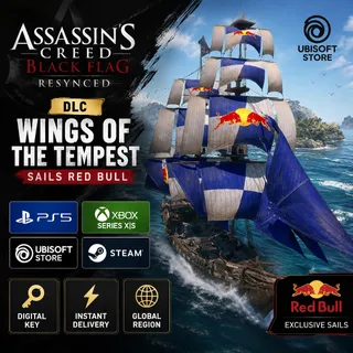 Assassin's Creed Black Flag Resynced | Wings of the Tempest Sails Red Bull | All Platforms