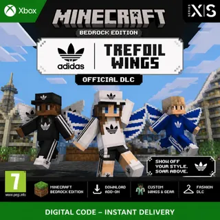 Minecraft Bedrock Edition | DLC | Adidas Trefoil Wings | PC, XBOX