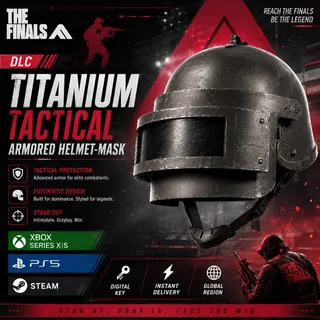The Finals | DLC  | Titanium tactical armored helmet-mask |  ALL PLATFORMS