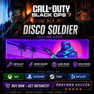 Call of Duty Black Ops 7 | DISCO SOLDIER - Calling Card
