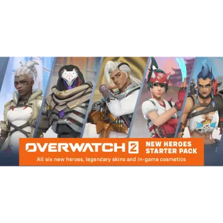 🔑🌐Overwatch 2 [XBOX] DLC - New Heroes Starter Pack