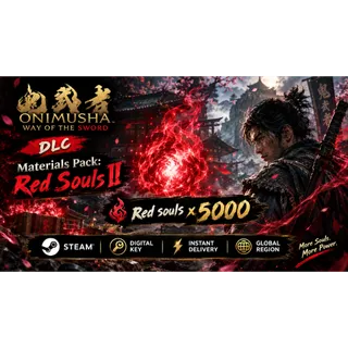 Onimusha: Way of the Sword | DLC | Materials Pack: Red Souls II