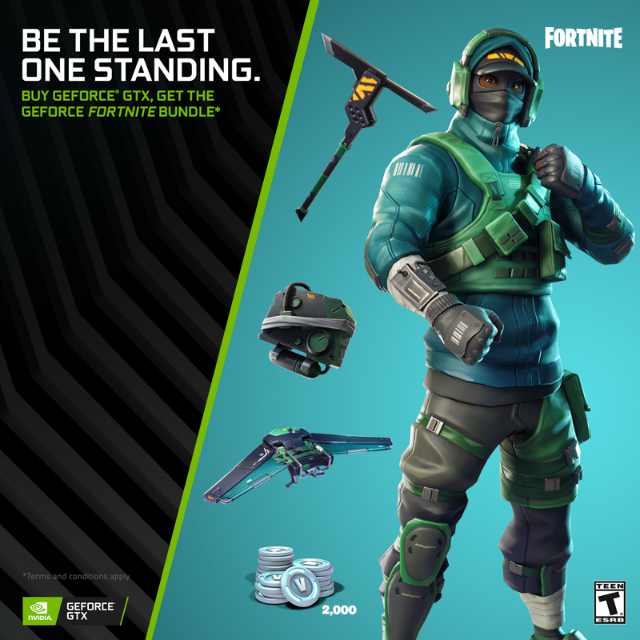 fortnite nvidia key global counterattack set 2 000 v bucks - fortnite nvidia