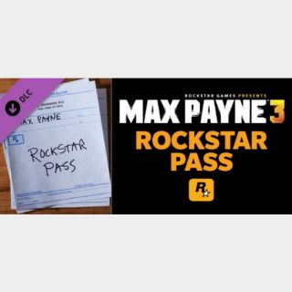 🔑Max Payne 3 [steam key] DLC - Rockstar Pass