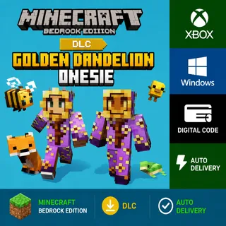 Minecraft Bedrock Edition | Golden Dandelion Onesie