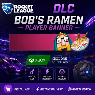 Rocket League | DLC |  Bob's Ramen Player Banner  | Xbox