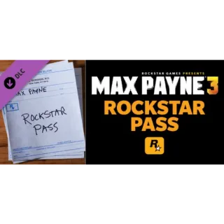 🔑Max Payne 3 [steam key] DLC - Rockstar Pass