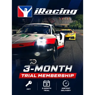 iRacing  |  3 Months Trial Membership  |  new accounts only
