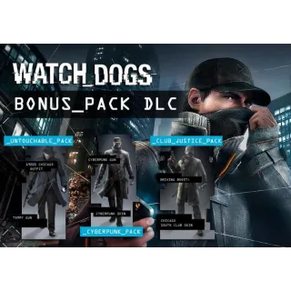 🔑Watch Dogs [DLC Uplay Key] Untouchables, Club Justice and Cyberpunk Packs