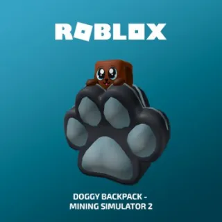 🔑🌐Roblox [DLC] - Doggy Backpack - Mining Simulator 2