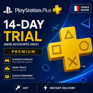 PlayStation Plus Premium | 14 Days TRIAL Subscription |   France | ONLY FOR NEW ACCOUNTS