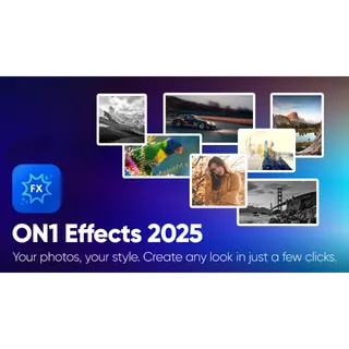 ON1 Effects 2025 | PERPETUAL LICENSE | macOS | Windows | ACCOUNT