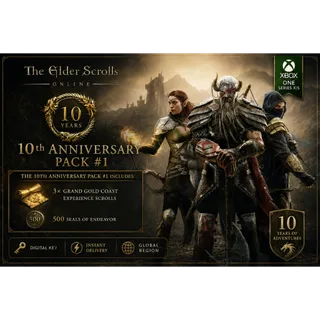 🔑🌐The Elder Scrolls Online [Xbox Series X/S & Xbox One] 10th Anniversary Pack #1