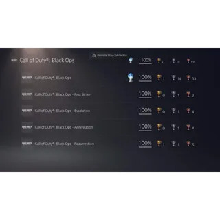 BLACK OPS 1 BO1 - PLATINUM TROPHY|MP| PS4/PS5 | FAST DELIVERY | GLOBAL |