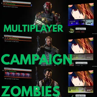BLACK OPS 3 BO3 - UNLOCK LEVEL 1000 + DARK MATTER + UNLOCK ALL + GREEN COLOURED NAME | PS4/PS5 ONLY | FAST DELIVERY | GLOBAL