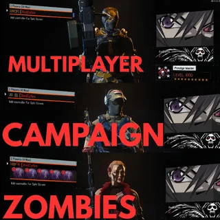 BLACK OPS 3 BO3 - UNLOCK LEVEL 1000 + DARK MATTER + UNLOCK ALL + RED NAME + 250K LIQUID | PS4/PS5 ONLY | FAST DELIVERY | GLOBAL