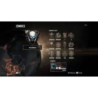 BLACK OPS 2 BO2 - MAX ZOMBIES RANK + SHOTGUN RANK + 250K IN BANK | ZM | - FAST DELIVERY - PS4/PS5 ONLY - GLOBAL