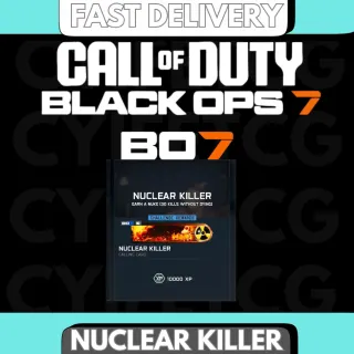 Black Ops 7 BO7 | NUCLEAR KILLER CALLING CARD | ALL PLATFORMS | GLOBAL 24/7