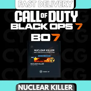 Black Ops 7 BO7 | NUCLEAR KILLER CALLING CARD | ALL PLATFORMS | GLOBAL 24/7