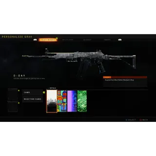BLACK OPS 4 BO4 - RARE DDAY CAMO| PS4/PS5 ONLY | FAST DELIVERY