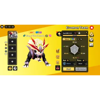 Shiny Prismatic SSS Arcapex - Evomon