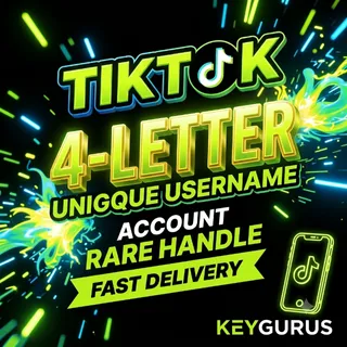 TIKTOK 4 LETTER USERNAME ACCOUNT