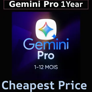 Gemini Advanced & 5 TB Google One – 1-Year Official