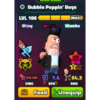 Bubble Poppins Boy Shiny Wumbo 5S