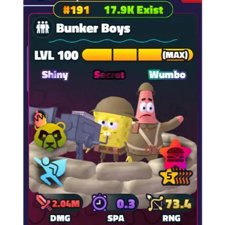 SW 5S BUNKER BOYS SERIAL 191