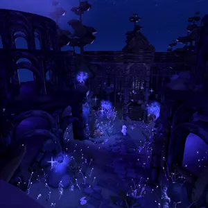 detailed glitched house