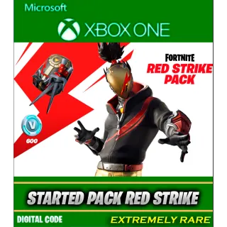 Red Strike started Pack Fortnite