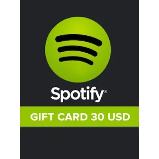 $ 30.00 USD Spotify