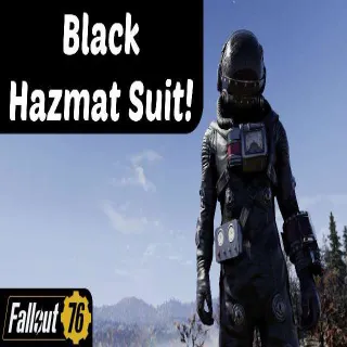 Black Hazmat Suit