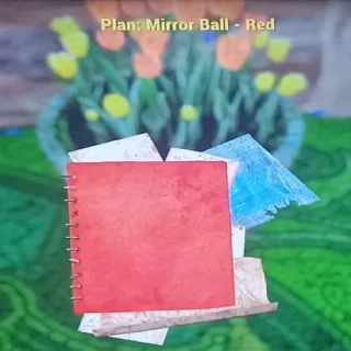 Red Mirror Ball Plan
