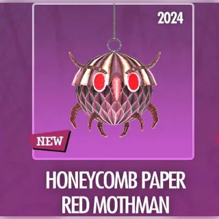 Paper Red Mothman