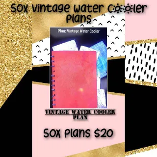50x Vintage Water Cooler