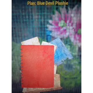 BLUE DEVIL PLUSHIE PLAN
