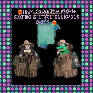 Backpacks/ High Cap Mods