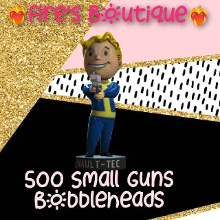 500 Small Gun Bobblehead